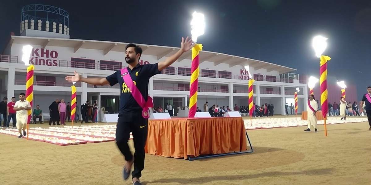 Diwali Dhamaka in Kho Kho Kings Kho Kho Kings Diwali event showing stadium decorated with diyas and players in traditional festive attire